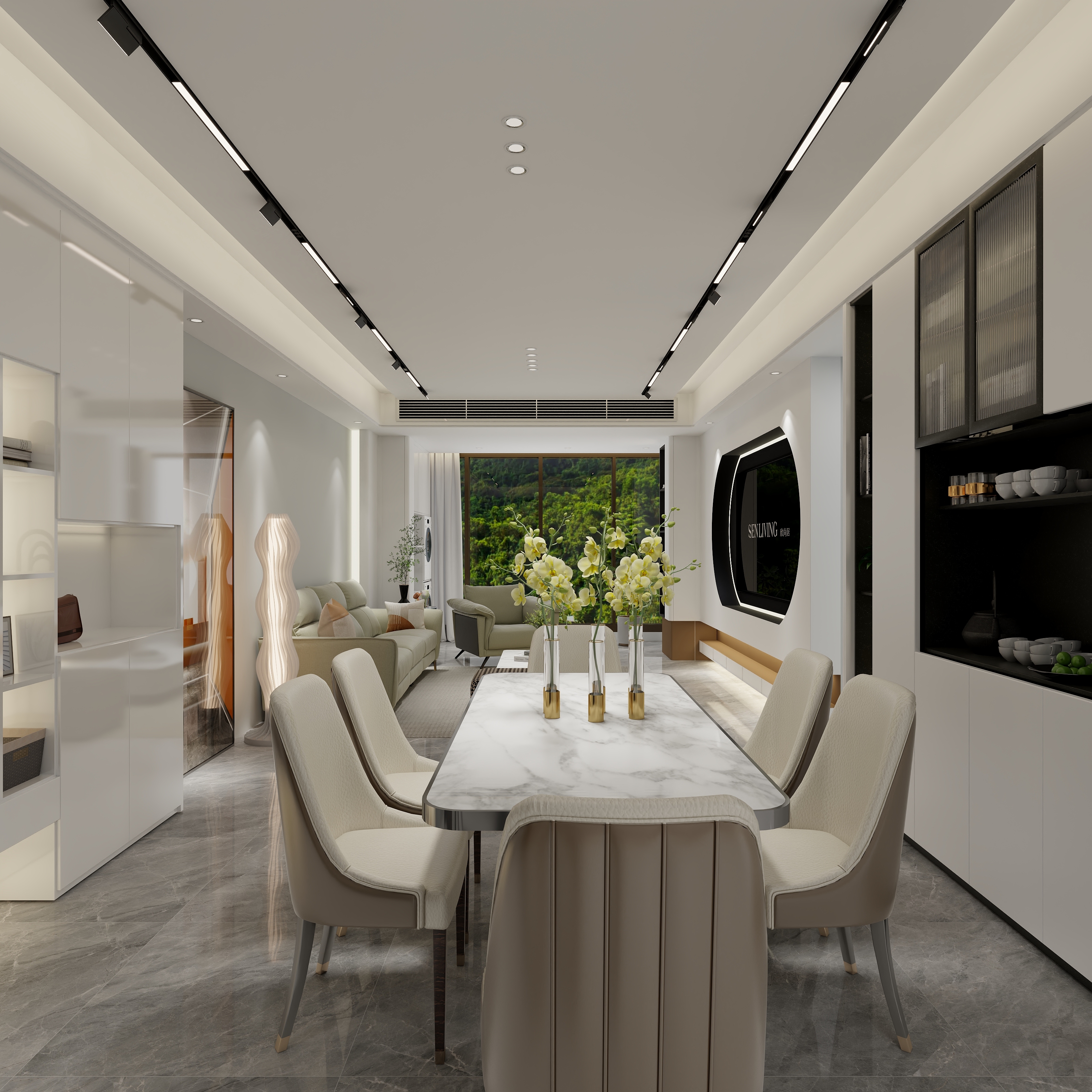 佛山市东PNvw-誉江华府现代极简-装修设计方案