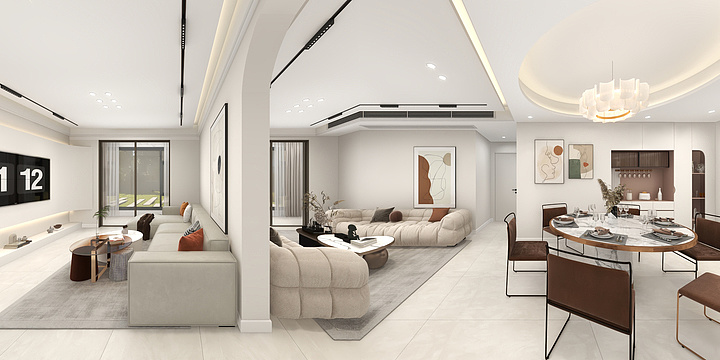 龙健-时光里朱总样板房设计-装修设计方案