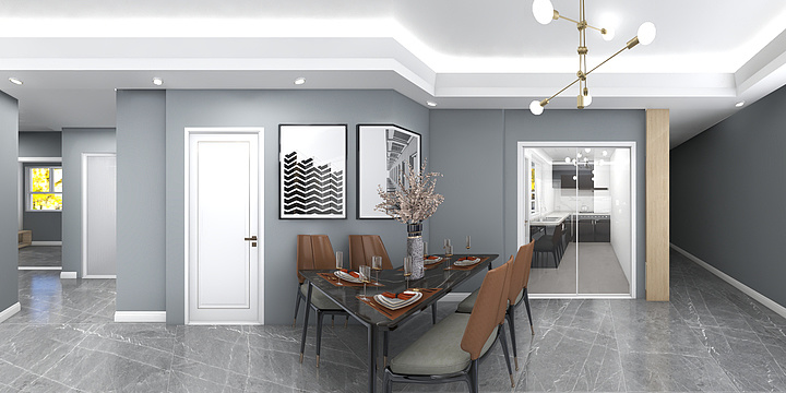 自然居设计丘亮-万达·内江文旅城92-装修设计方案