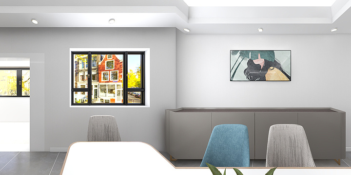 自然居设计丘亮-国联·东湖御景118-装修设计方案