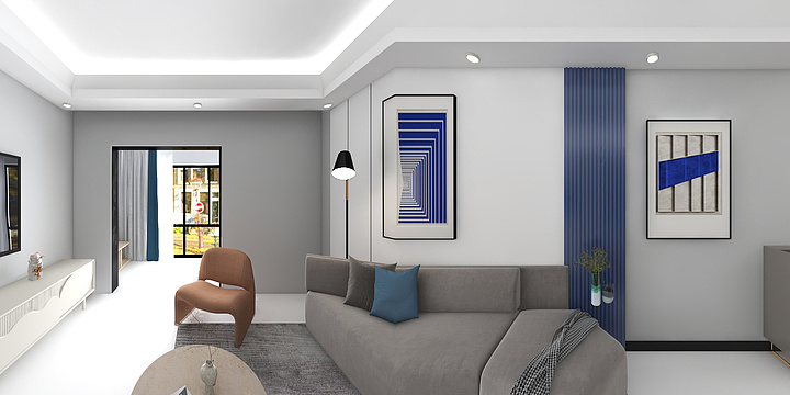 自然居设计丘亮-和喜紫宸大院87-装修设计方案