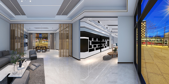 唯豪一顶-展厅5.26-装修设计方案