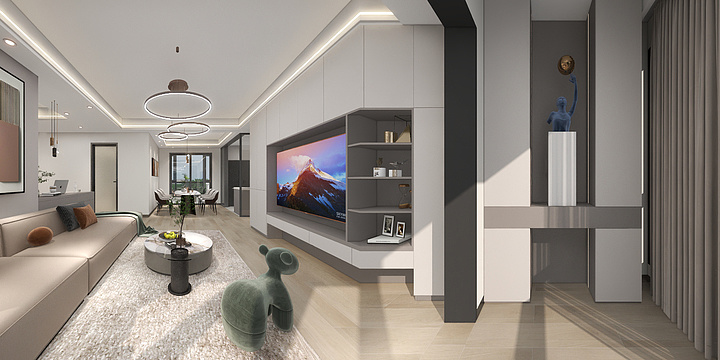 BT柏图设计-十里江湾135平方-装修设计方案