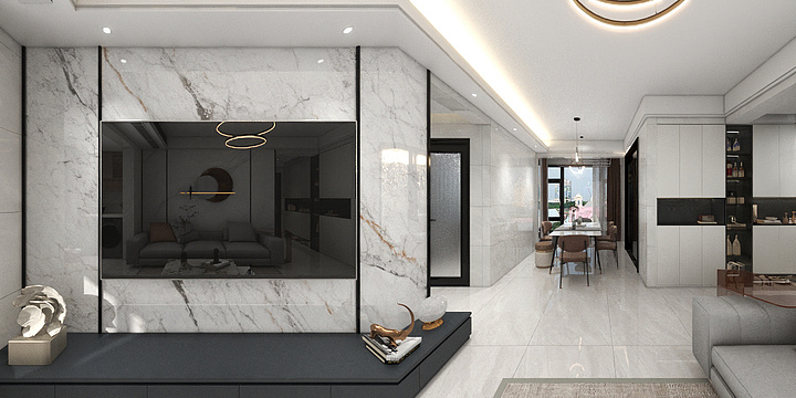 设计方案展现-融创城55栋二单元303-装修设计方案