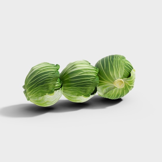 Supermarket vegetable cabbage
