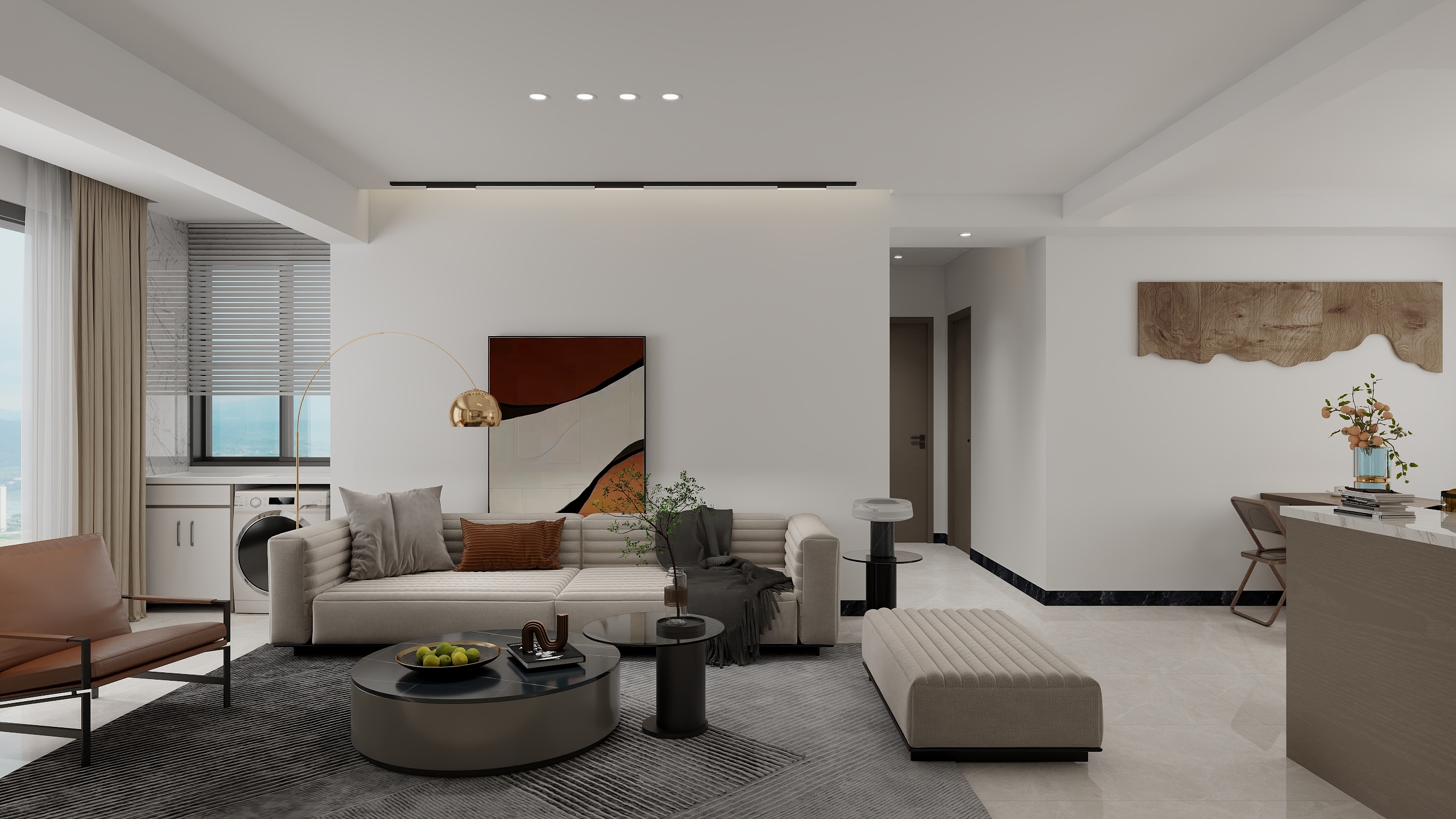 湫末-雍景湾114㎡3室-装修设计方案