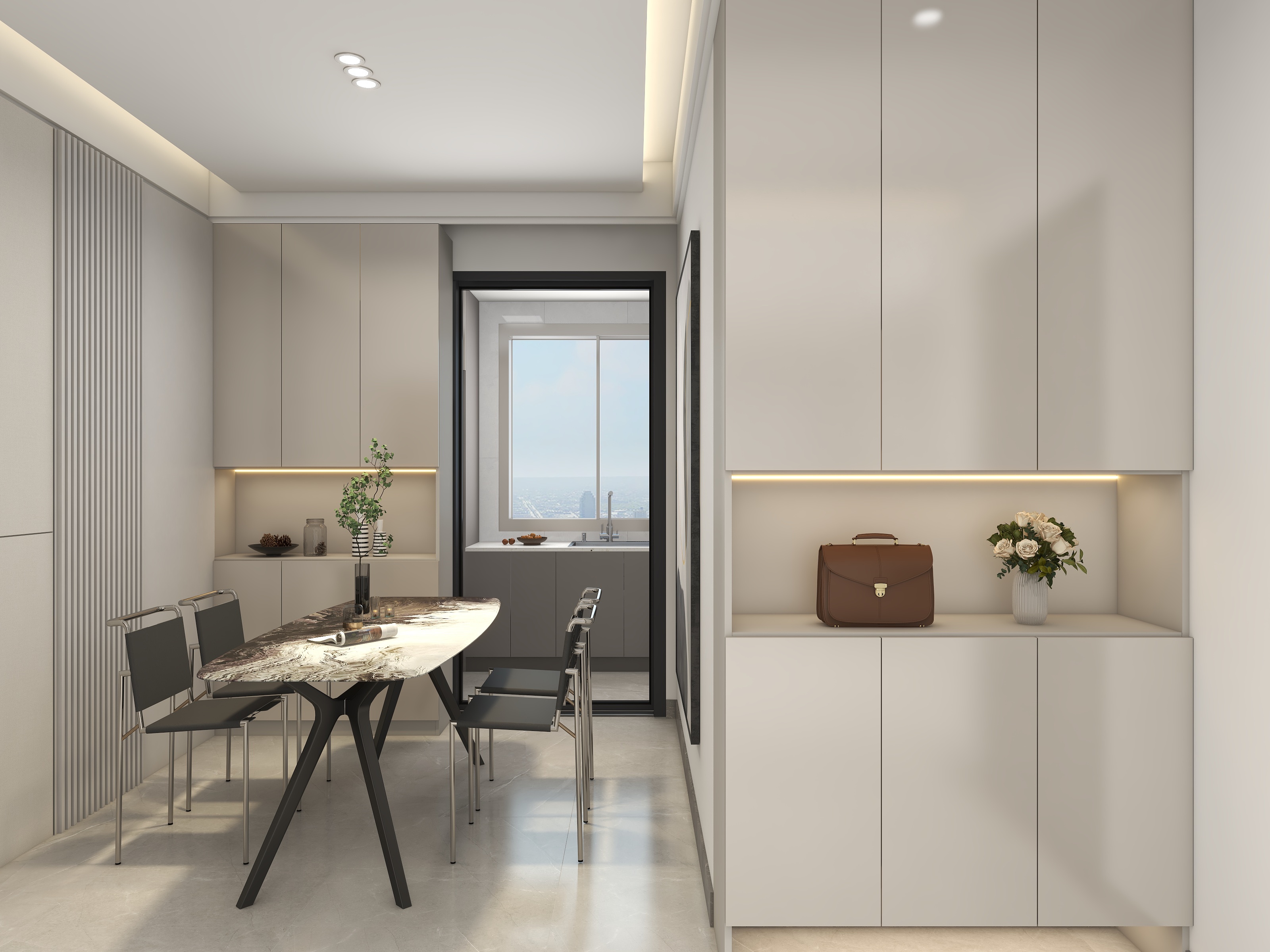 零设计-shuangshuang-书香学府效果图-装修设计方案