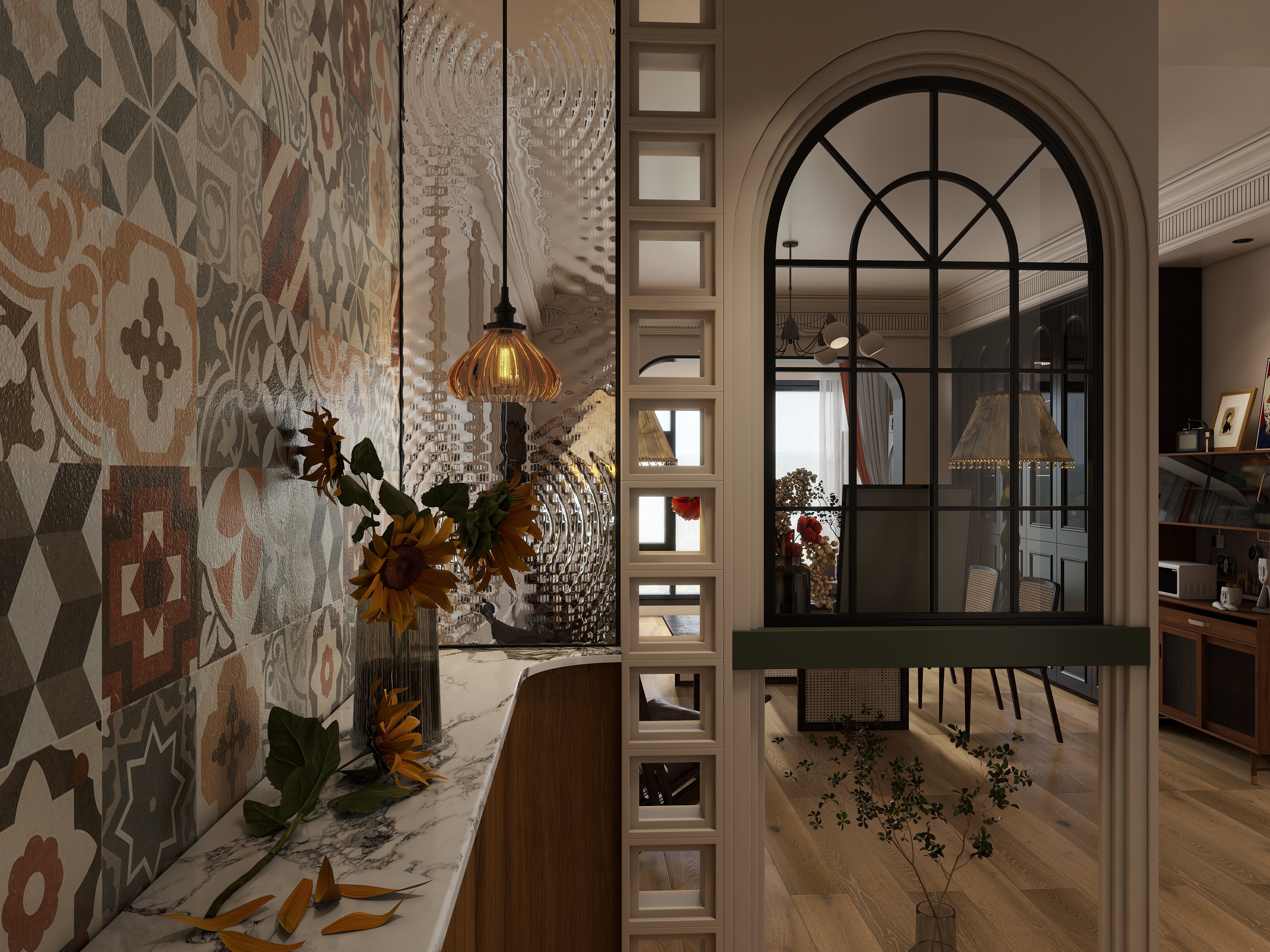 Nauhi.L-中古-奶油风-装修设计方案