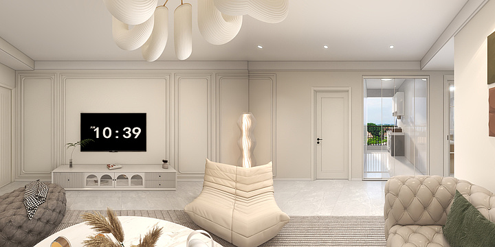 空間設計灬刘-御庭家园305-装修设计方案