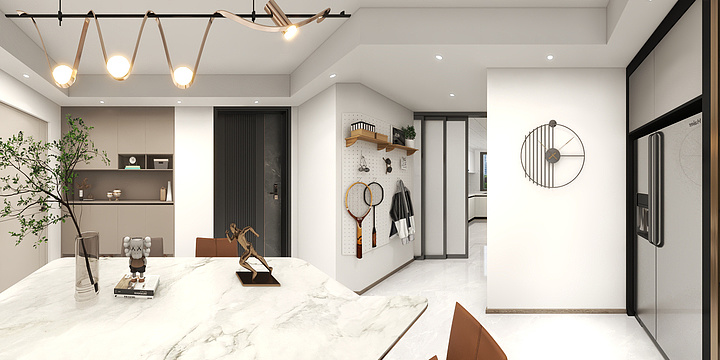 A沈design-丰园人家-装修设计方案