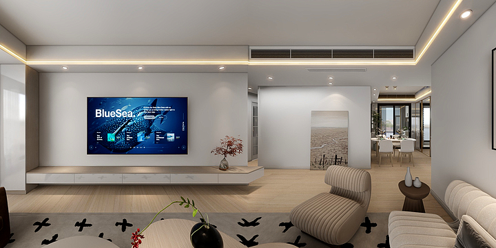 寻艺人-湘熙水郡现代风格-装修设计方案