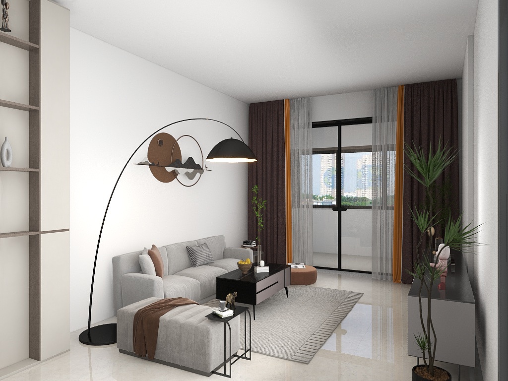 海南烁亮装饰设计符工-蔚澜椰风平面图-装修设计方案