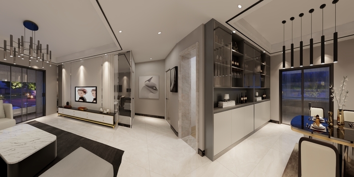 达翡丽装饰设计-秦基澜城-装修设计方案