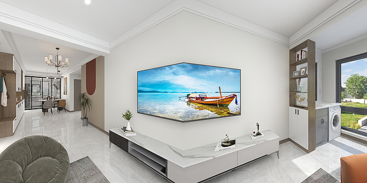 室内设计一班-春风十里8#1-201杨先生雅居-装修设计方案