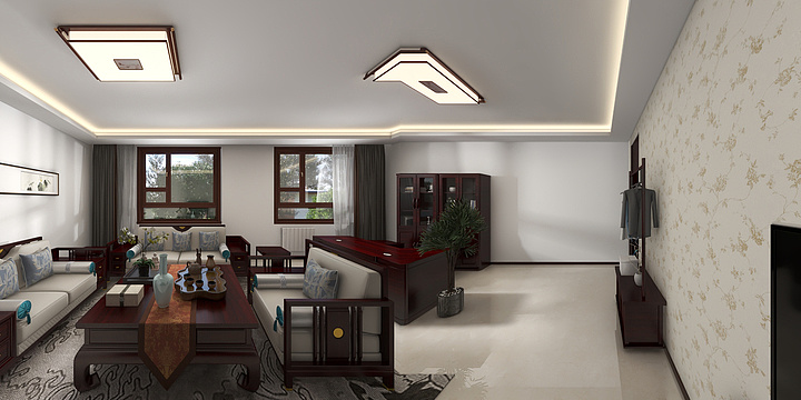 司空设计-132㎡3室-装修设计方案