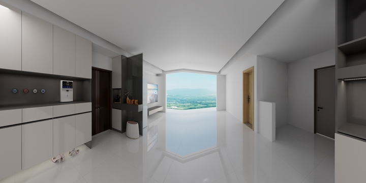 银辉金属全屋定制-中梁38#902-装修设计方案