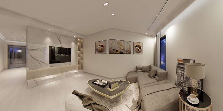 闫晋杰-河畔丽景D5-2-1601 已定-装修设计方案