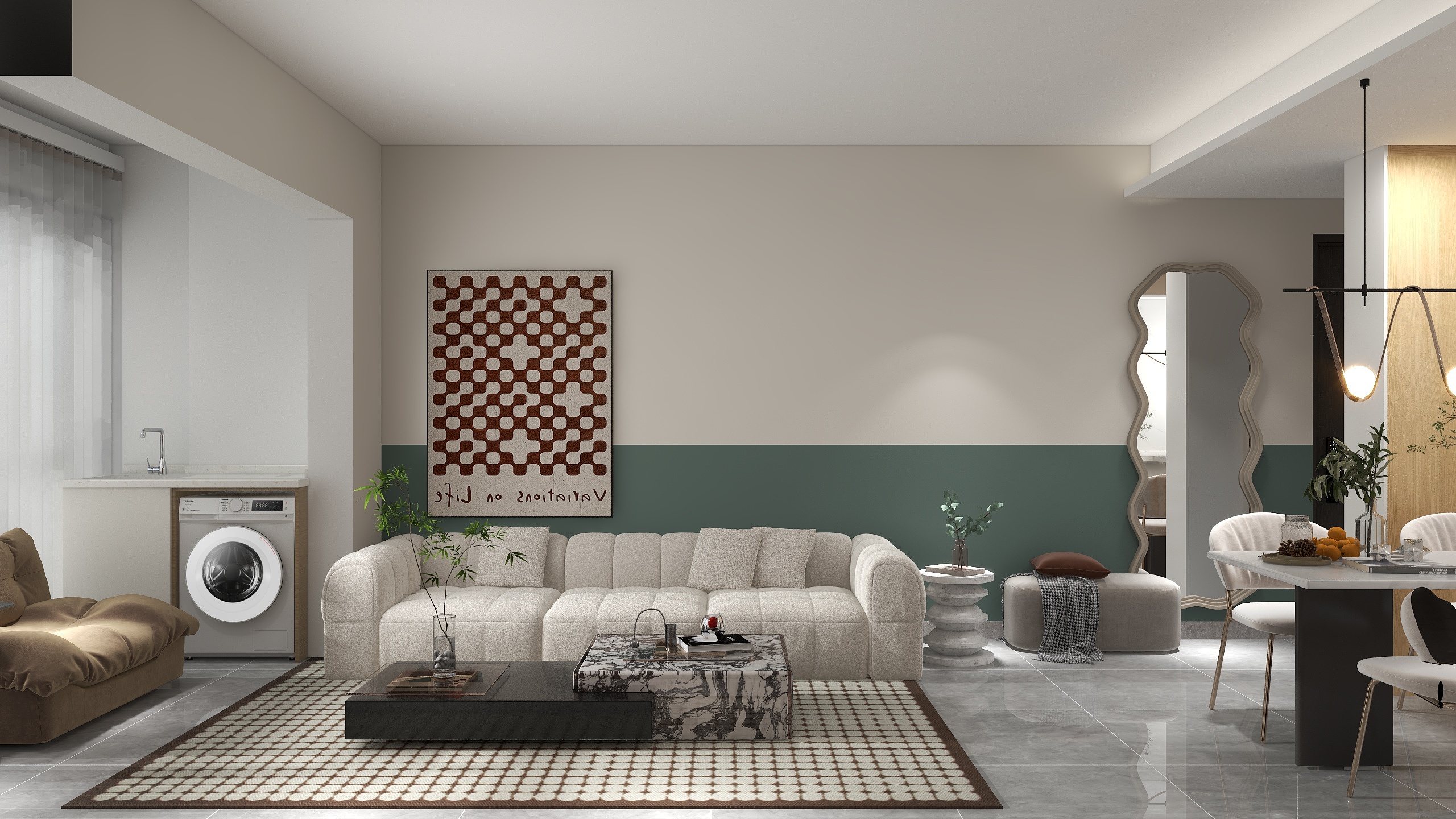 BEHOME佰怡家南村店-喜盈雅境86㎡3室-装修设计方案