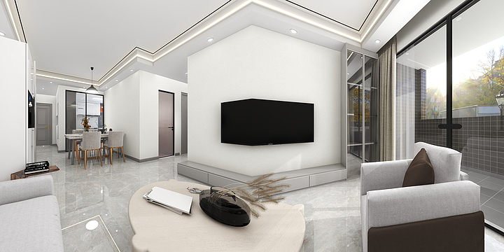 岭锋装饰丶茂林-龙湾天宸-装修设计方案