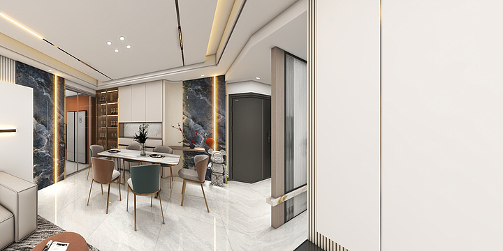 萬少DS-Mr.Chen现代轻奢-副本-装修设计方案