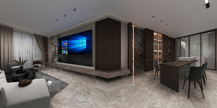 云尚装修设计工作室Carrie-排屋-2023-03-装修设计方案