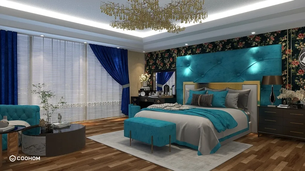 Little Vixen的装修设计方案:Neoclassic Bedroom