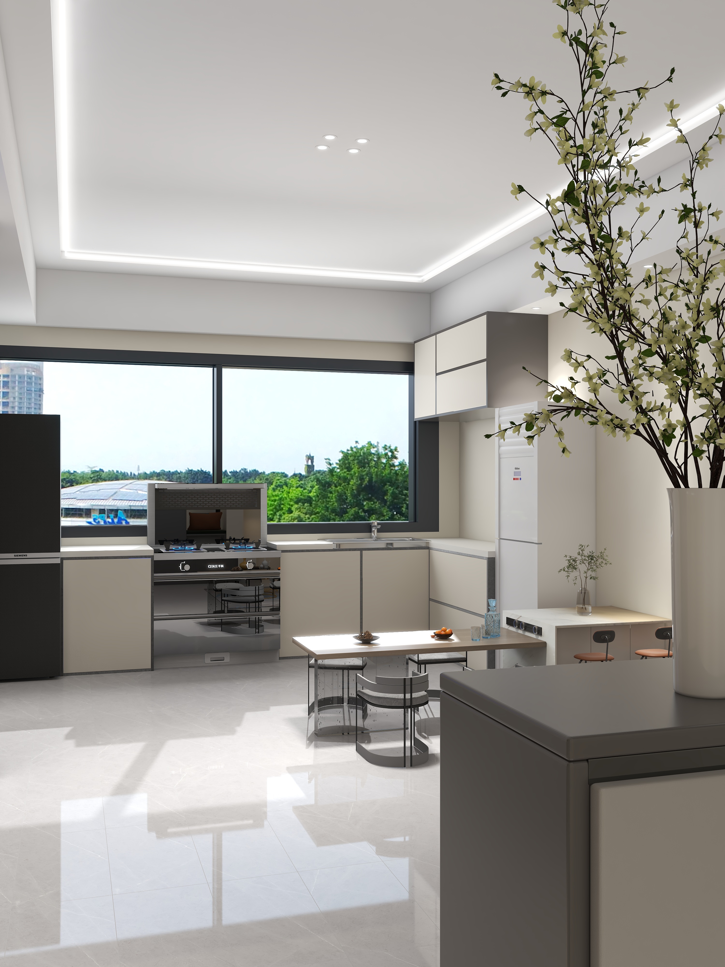 天T-客餐厅-装修设计方案