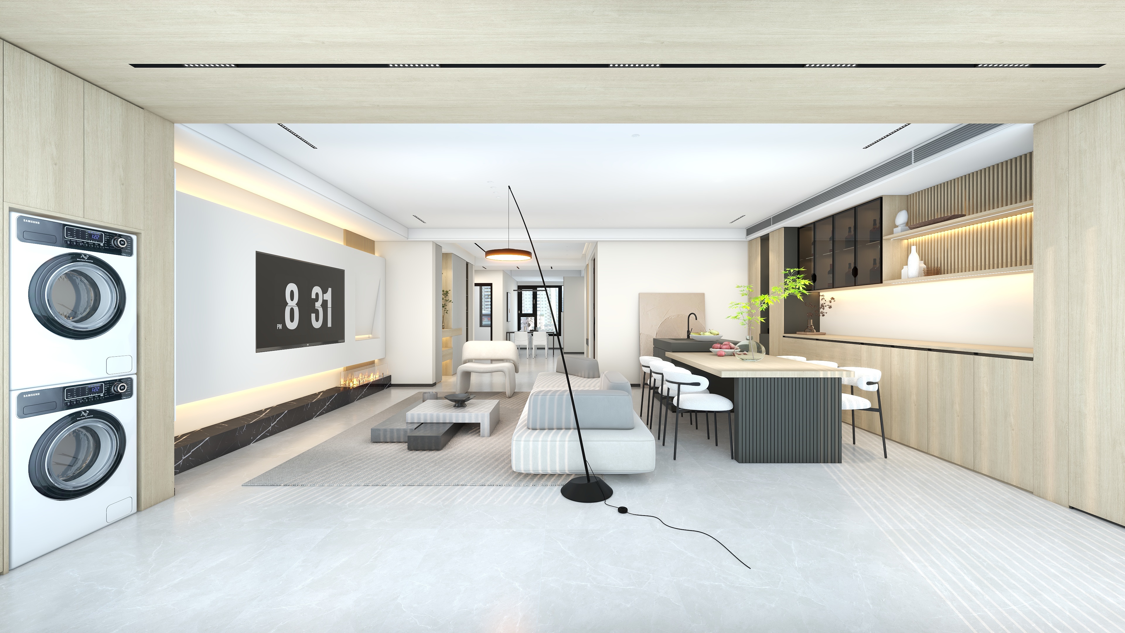 李双贺-香邑蓝湾3-3-201何淑莲女儿-装修设计方案