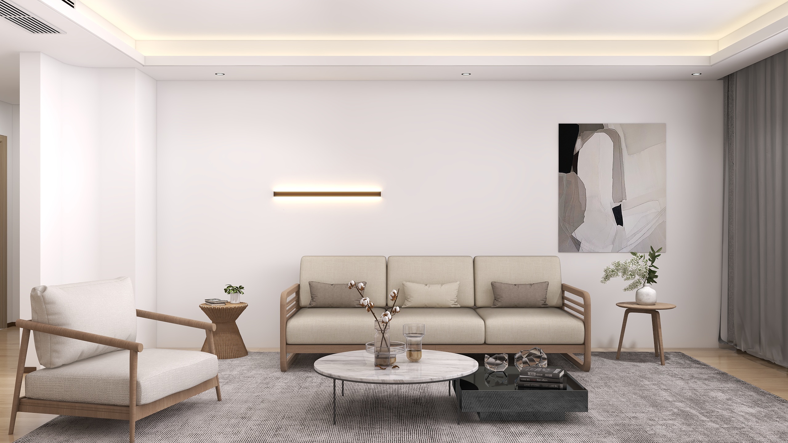 謝凌设计-宜华城.新豪湾5栋130平装修效果图