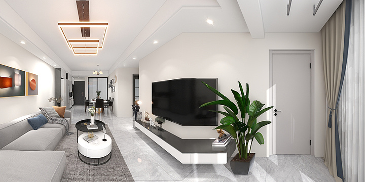 刘作勇-隆城锦翠2期1栋1单元6楼-装修设计方案