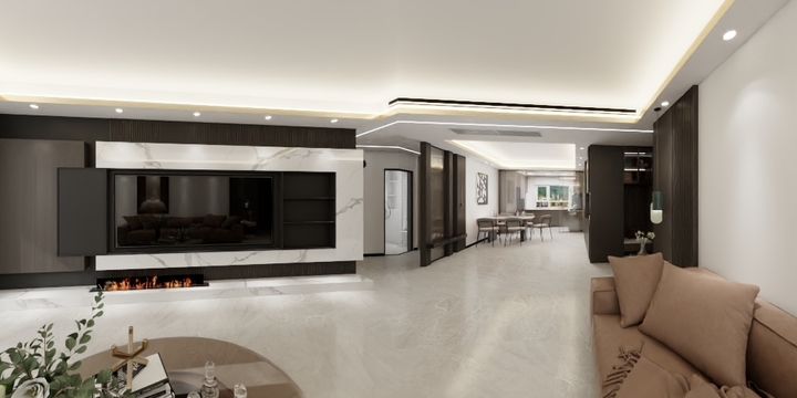 老王做设计-华地公元壹品-渲染-装修设计方案