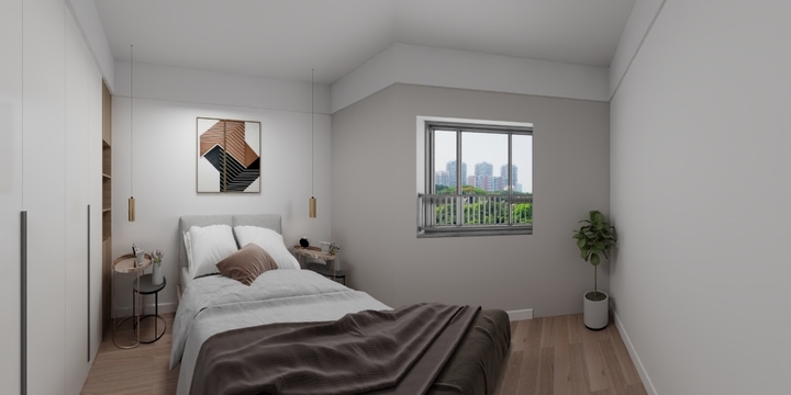 AAAA强子装饰-蓝山二期108 简约-装修设计方案