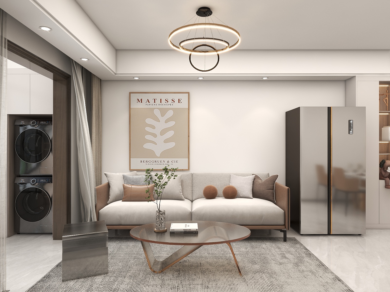 吴新俊-《小城雅致》装修效果图