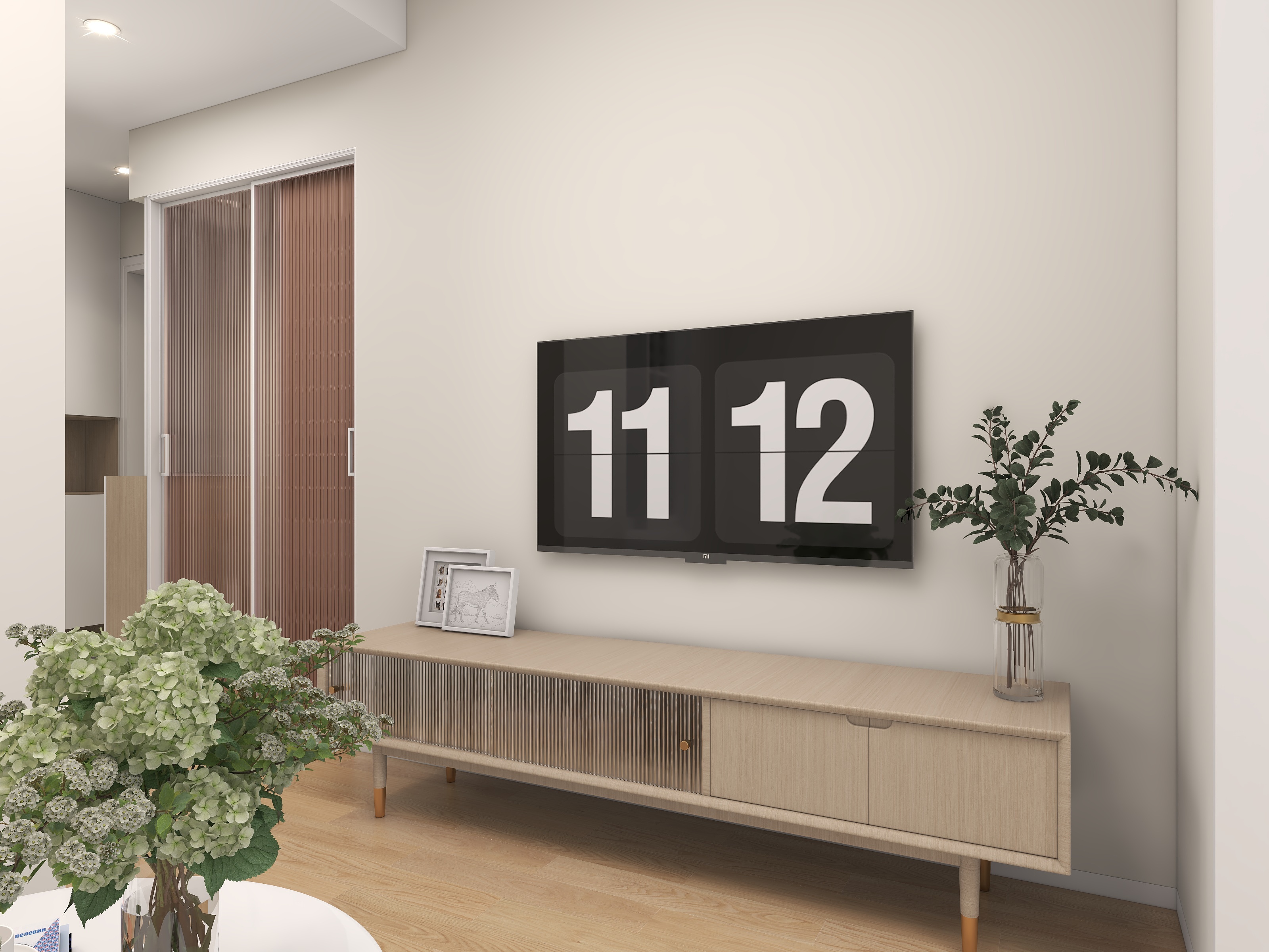 李青越-54方现代两居室装修效果图