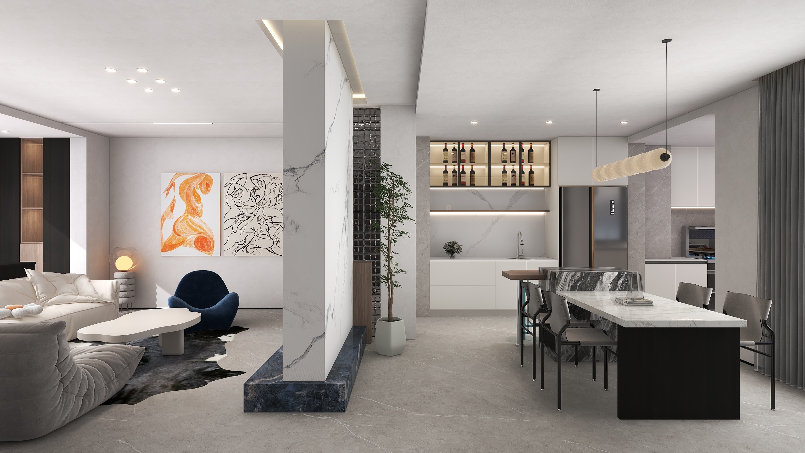 贵阳设计狮陈不烦-悦龙东郡- -浅-装修设计方案