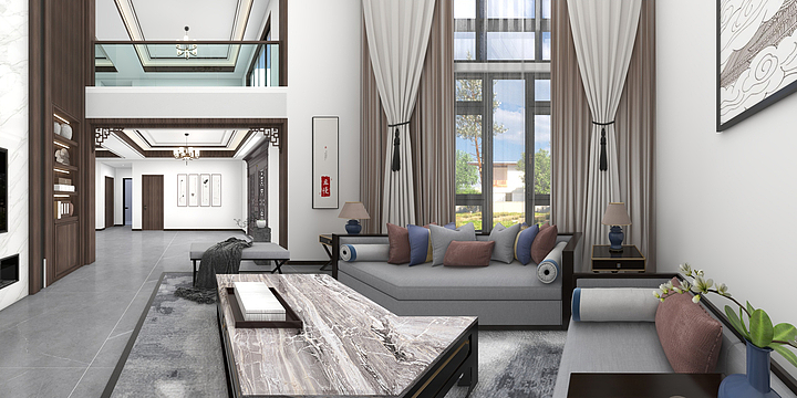 陌名客-金总别墅-装修设计方案