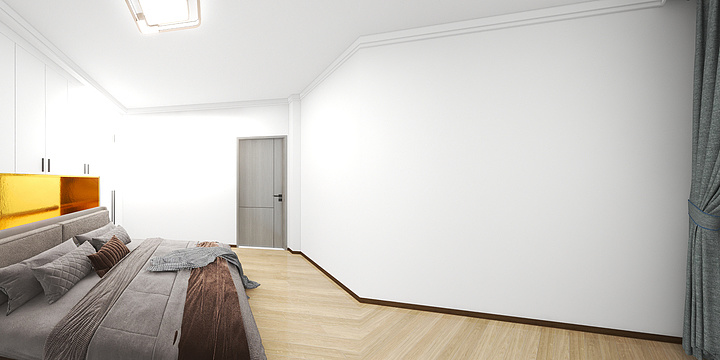 鑫启装饰王保林-嘉诚一品南门面楼-装修设计方案