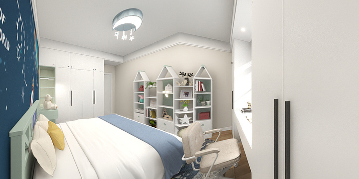 彭立峰-海景花园复式-装修设计方案