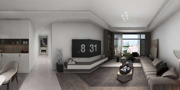 威慕尼全屋定制-金轮津桥华府-装修设计方案