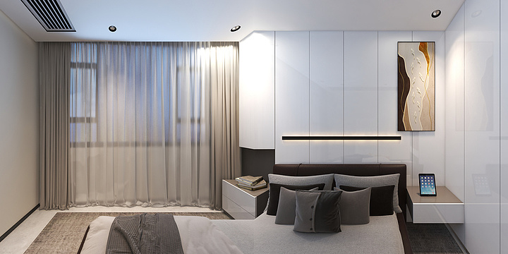 小高UaXz-轻奢67㎡2室-装修设计方案