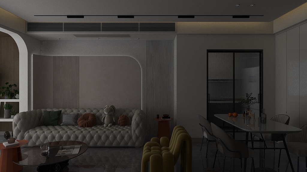 镇远德盾超防撬安全门-福星水岸D户型镇远德盾装甲门样板间-装修设计方案