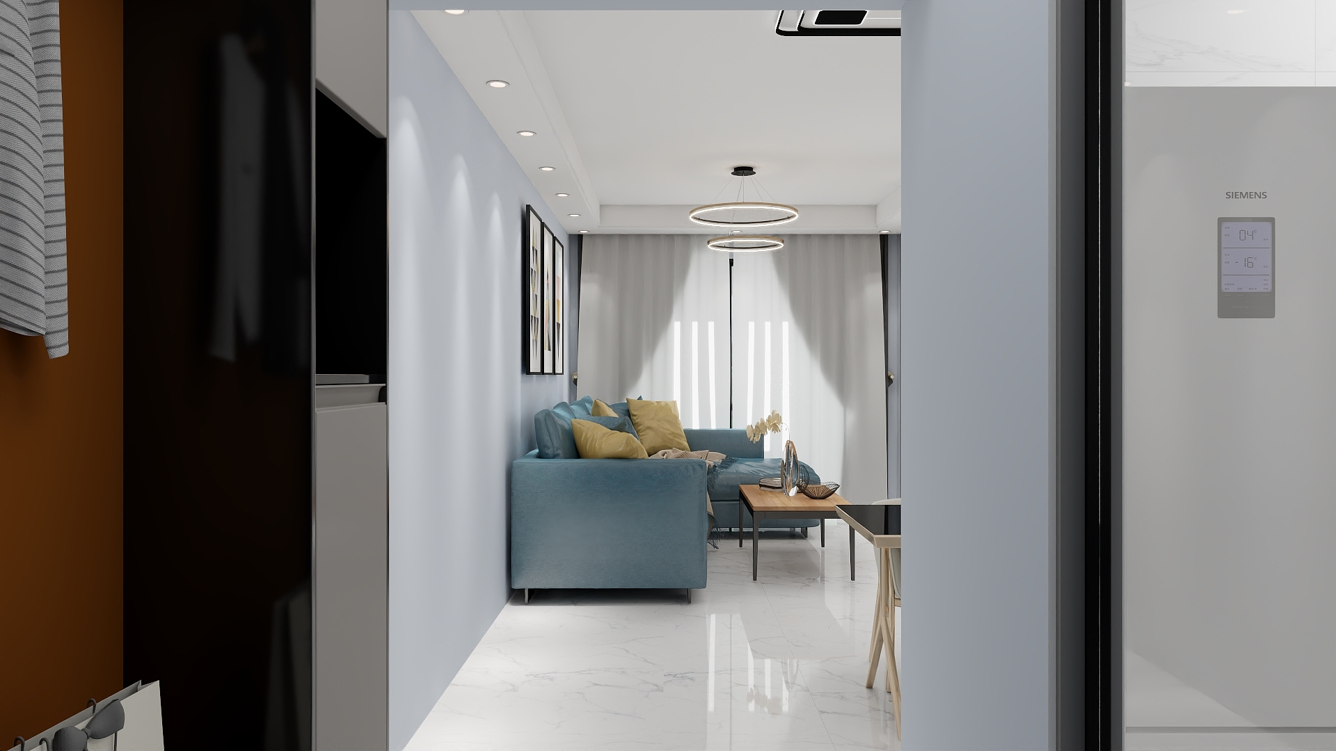 冬天里的阳光mm-深圳伴山润城80平方-装修设计方案