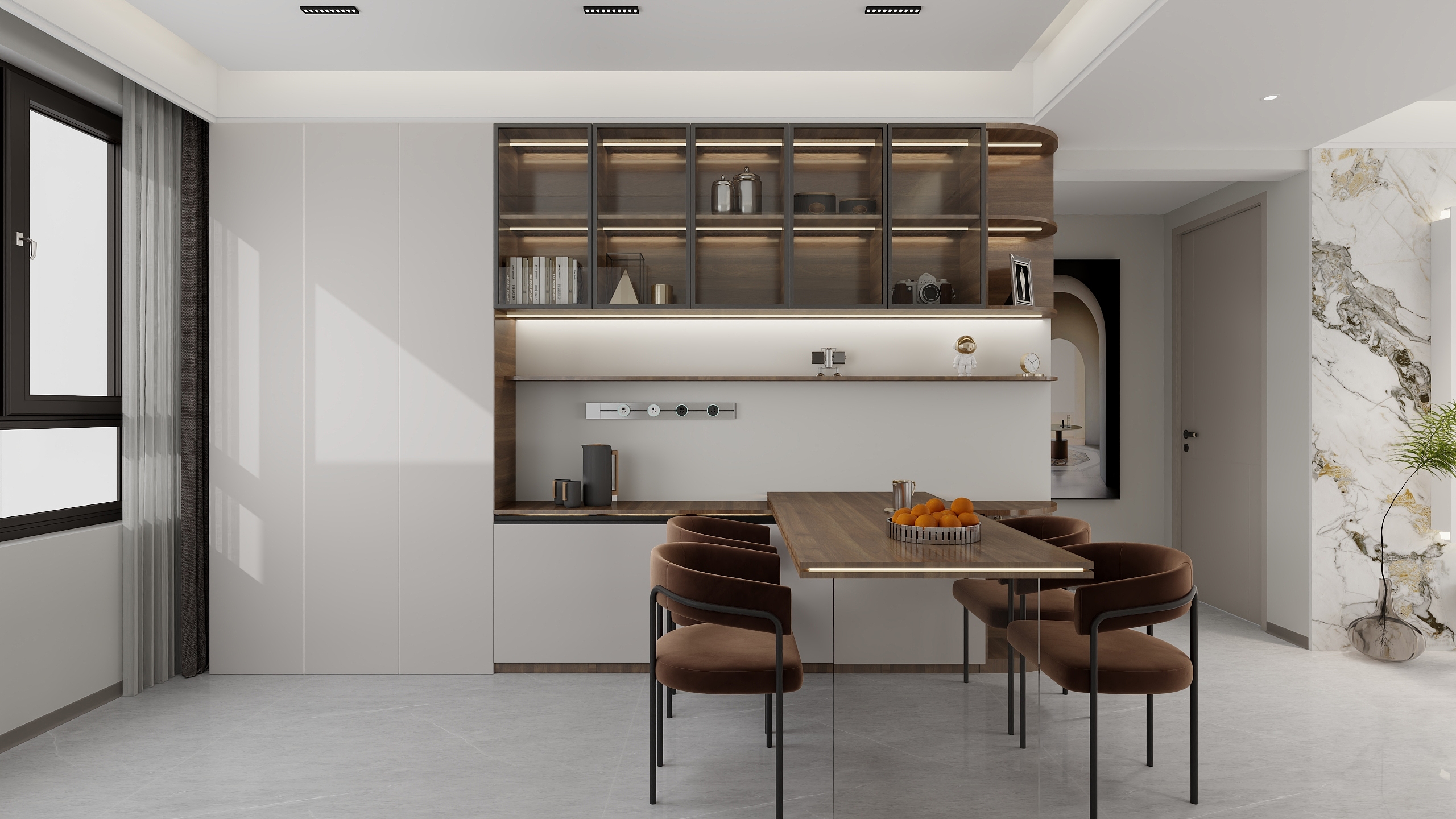 付滕正-怡园140三居室-装修设计方案