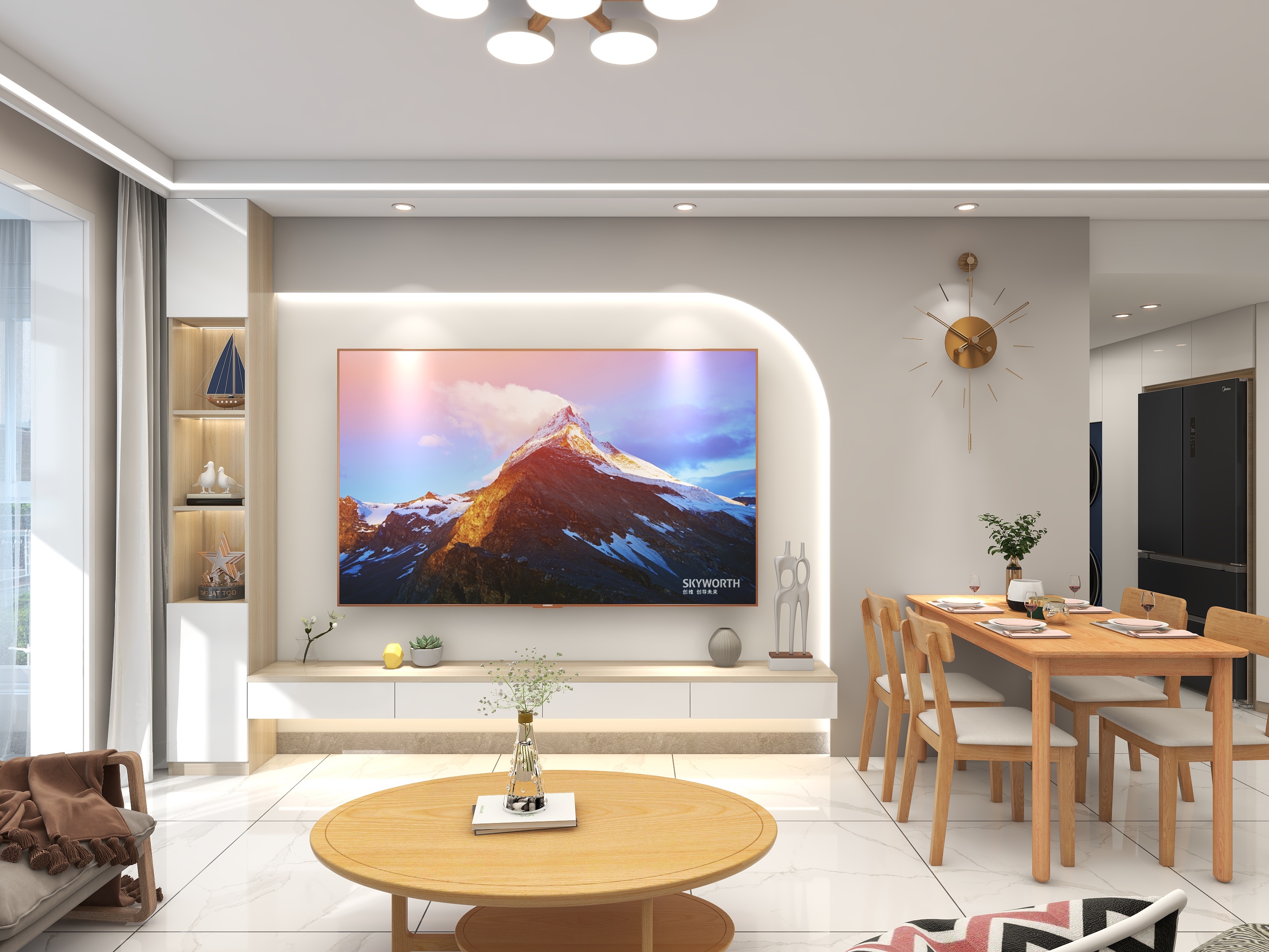 Tian设计师-瑞鑫家园10号楼102平-装修设计方案