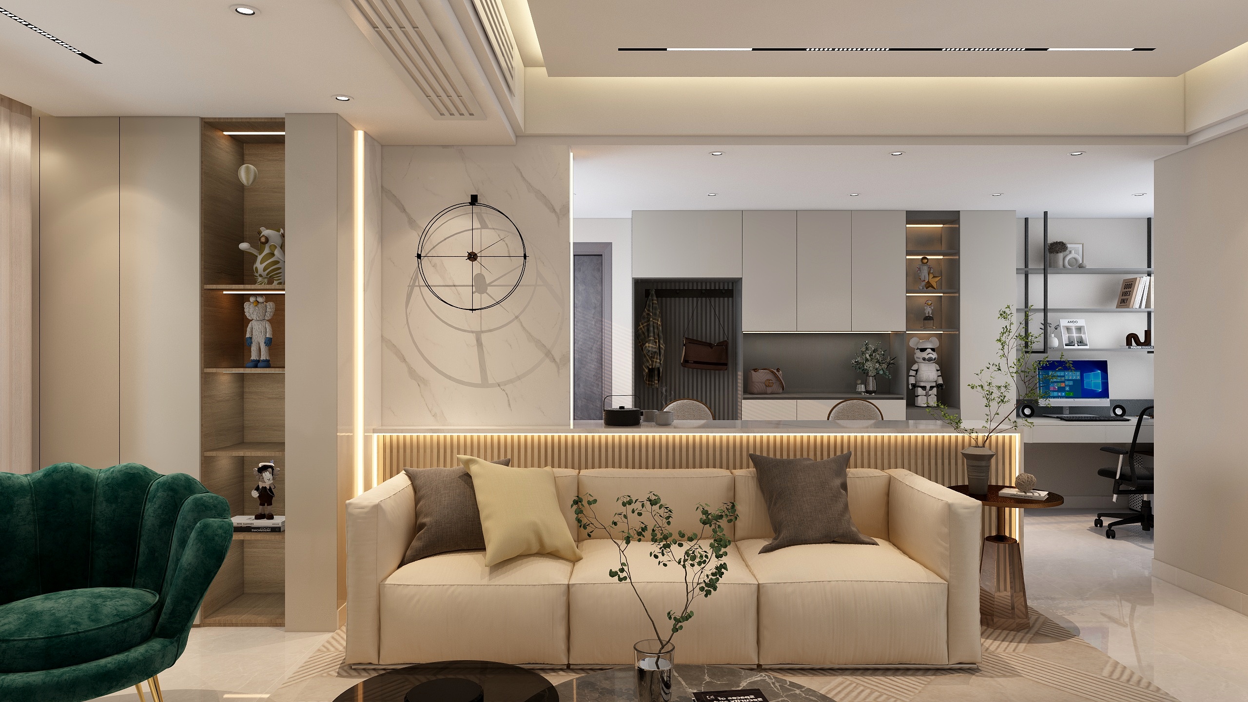 SPORT~-万达广场9栋1505-装修设计方案