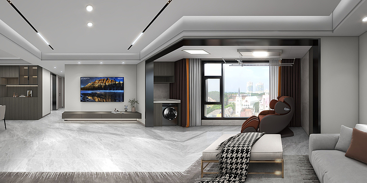 设计师RLJHb-大梦想城2-1303-装修设计方案