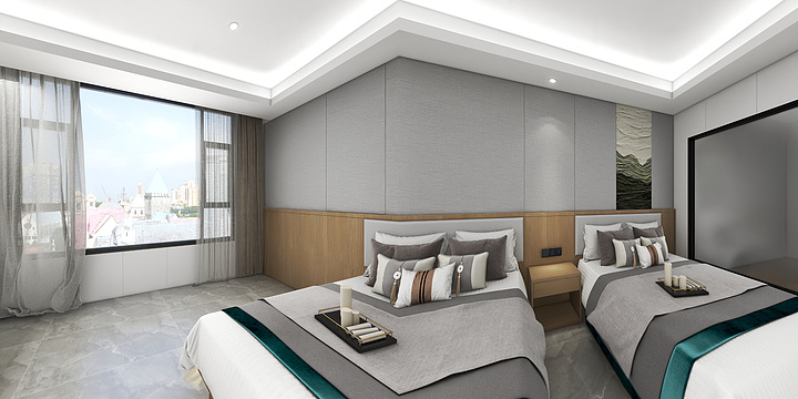 贵州森创建筑有限公司-织金-潘总-单间-装修设计方案