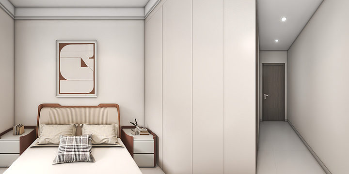 自由随风0-涧桥黎总雅居效果图-装修设计方案