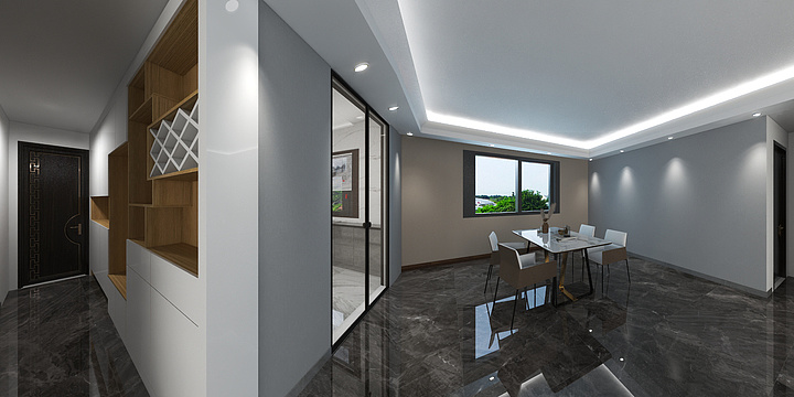 御鹏定制吴小姐-安置房-装修设计方案