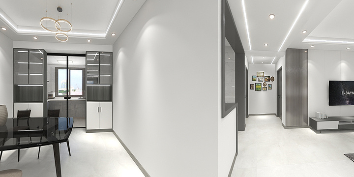 南阳亿鑫装饰-上海花园-装修设计方案